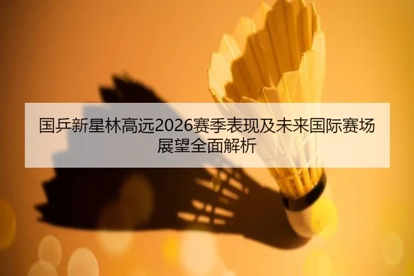 国乒新星林高远2026赛季表现及未来国际赛场展望全面解析（Dafa）